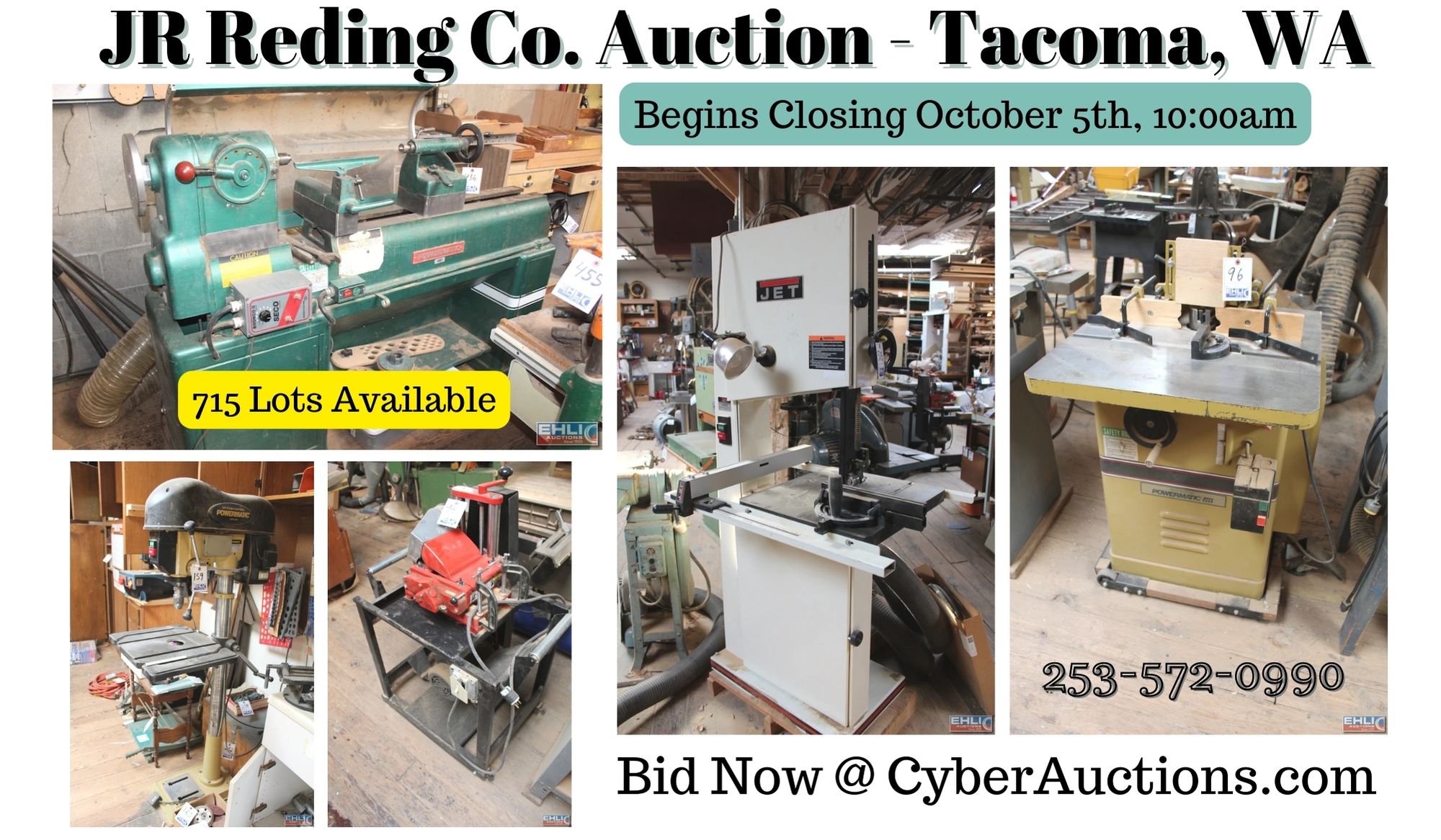 JR Redding Co. Auction   Tacoma, WA (1)